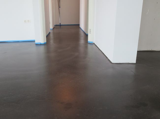 Leefbeton gietvloer