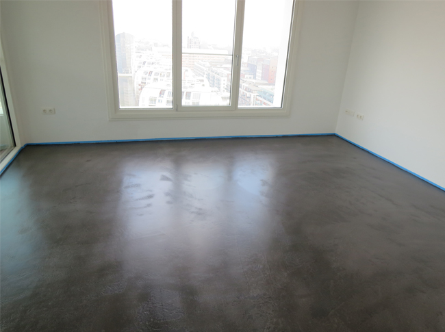 Leefbeton gietvloer