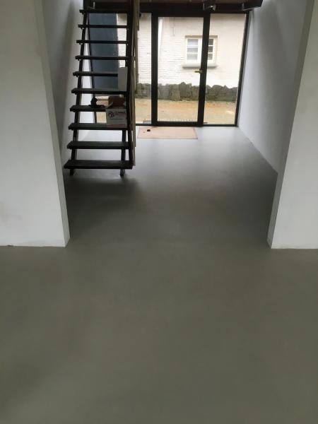 Design woonbeton met trap