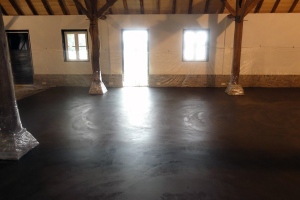 Transparante matte coating afwerking