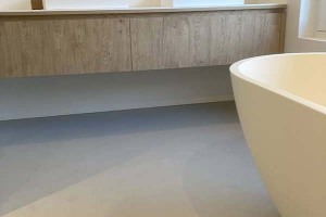 Venetiaans woonbeton badkamer