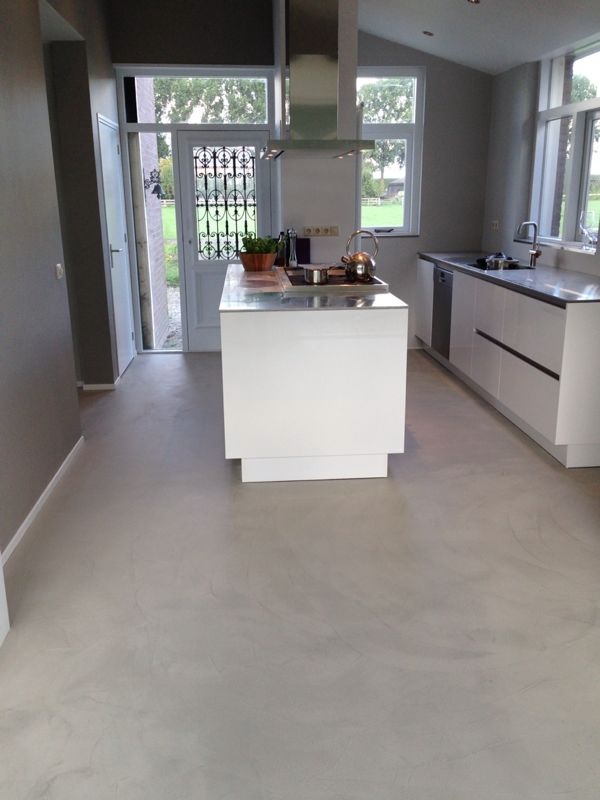 Venetiaans Woonbeton 4 Cementdekvloer pleisteren 5
