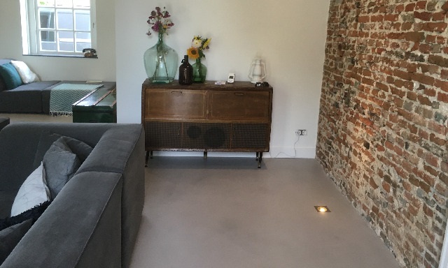 Woonbeton industrieel vintage interieur