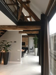 Beton Ciré vloer boerderij