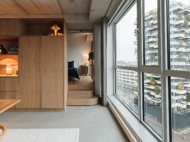 Lavasteen gietvloer Loft Eindhoven