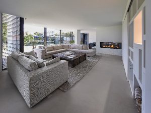 Gietvloer woonkamer