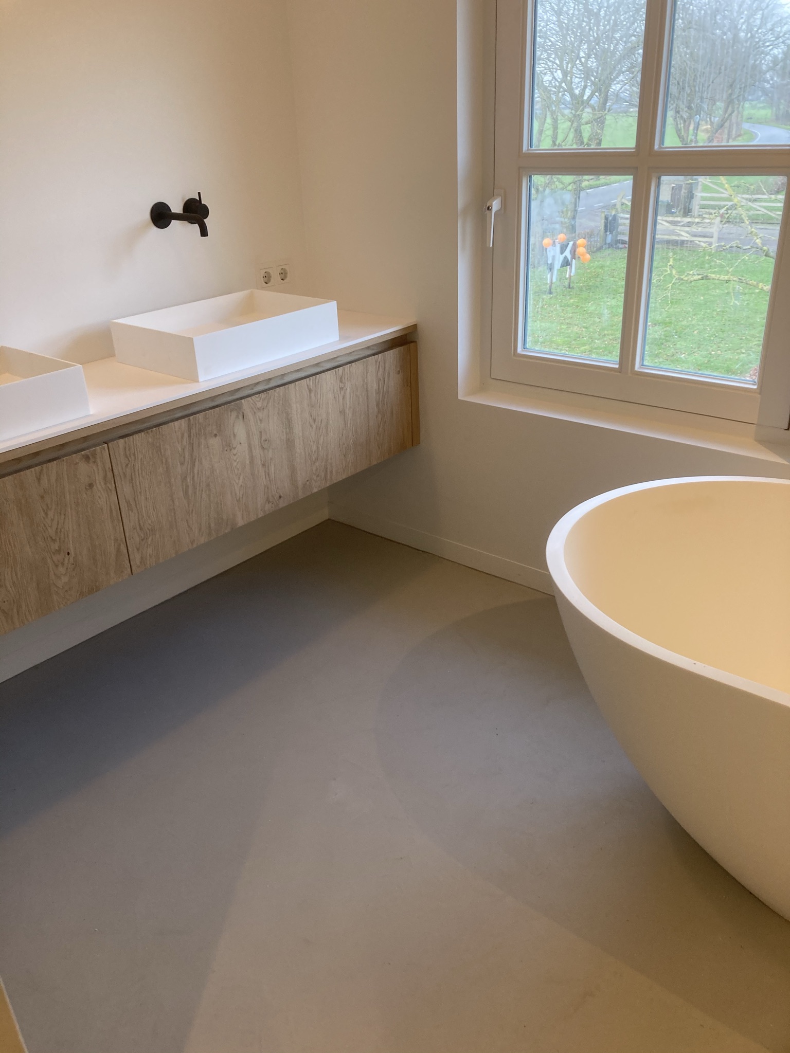 Beton Ciré badkamer
