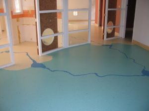 Design PU gietvloer in meerdere kleuren kinderdagverblijf | Berkers Vloeren