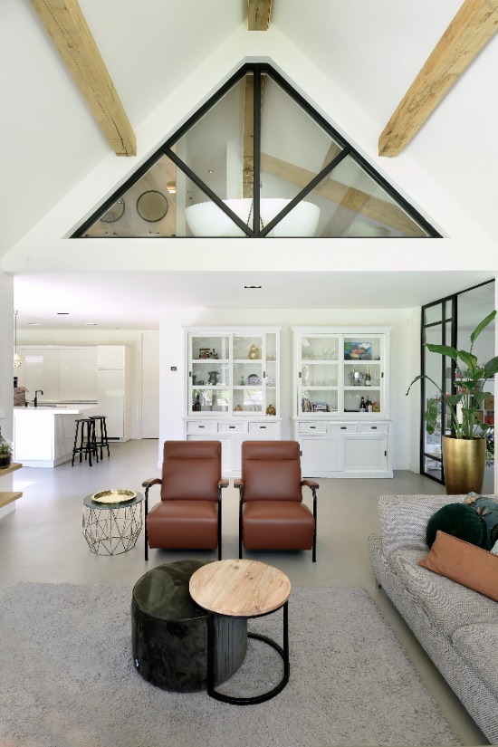 Microcement Vloer woonkamer Microcement vloer woonkamer | Berkers Vloeren