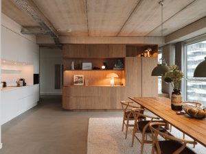 Lavasteen gietvloer Loft Eindhoven