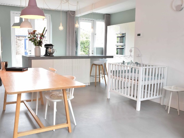 Inspiratie scandinavische gietvloer by Berkers Vloeren