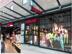 Gietvloer winkel en retailvloer