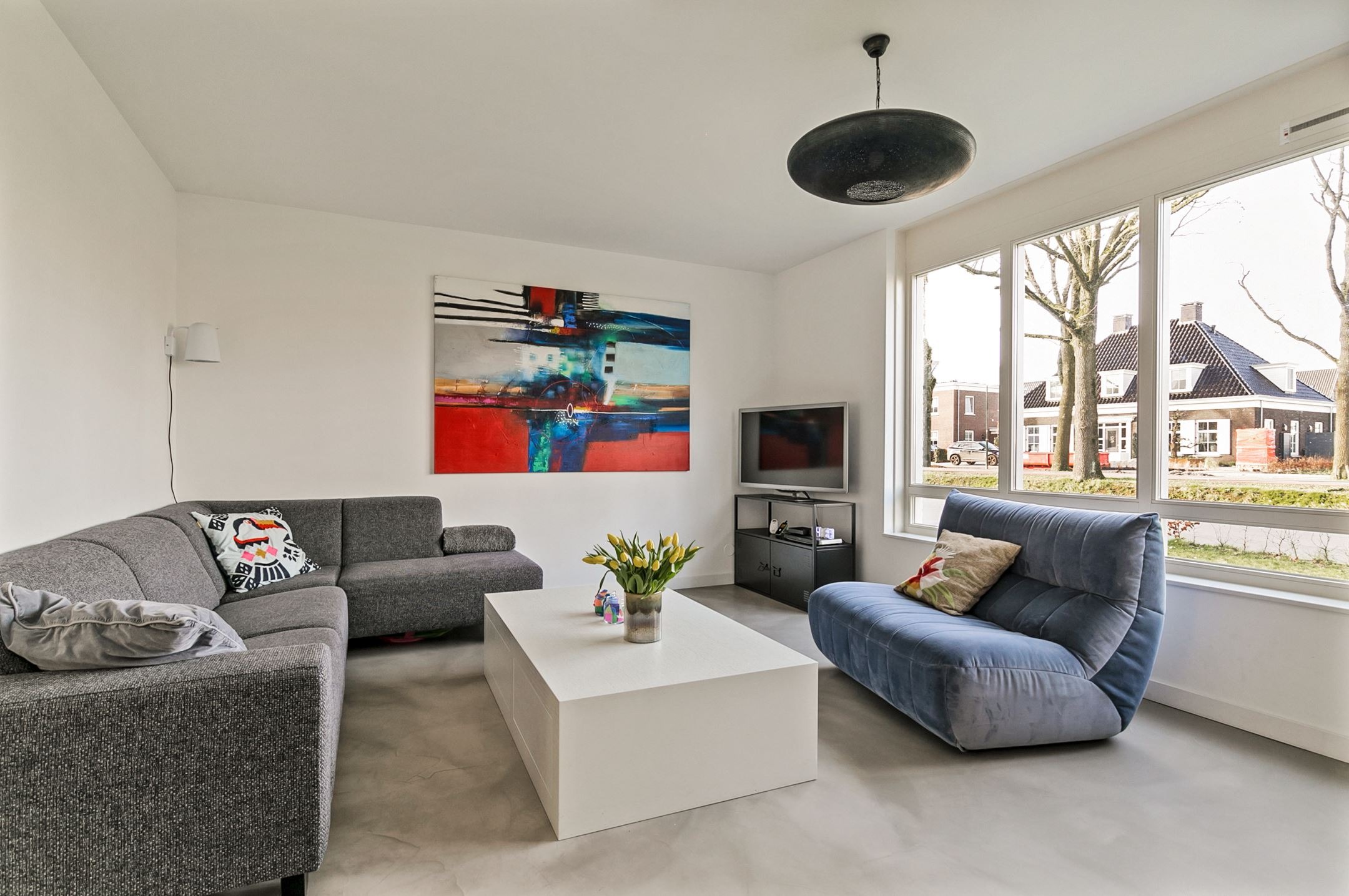 Venetiaans Woonbeton realisatie woonhuis Soniuspark Son | Berkers Vloeren Brabant