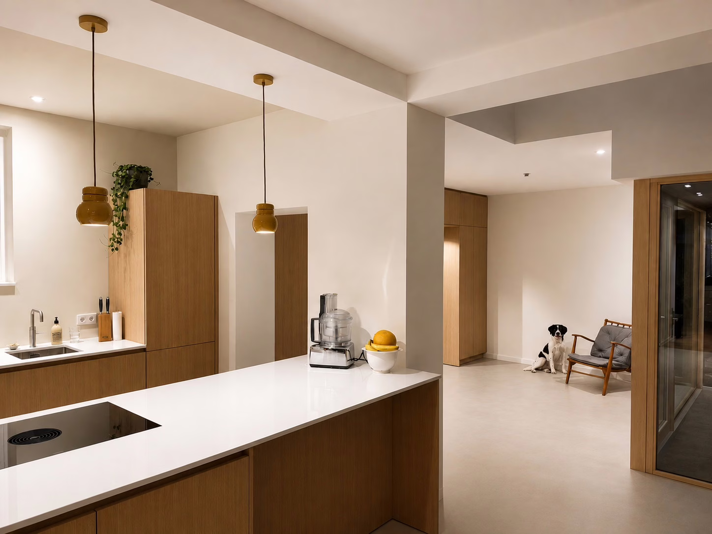 Minimal Sand gietvloer Eindhoven