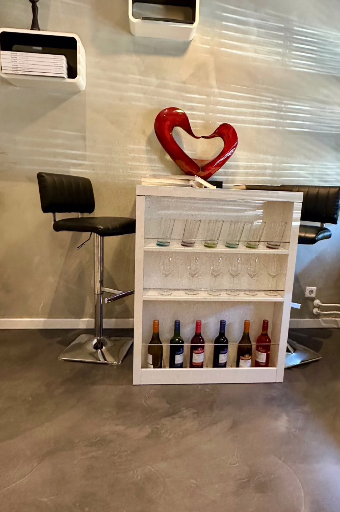 Showroom gietvloeren, woonbeton en betonlook vloeren | Berkers Vloeren