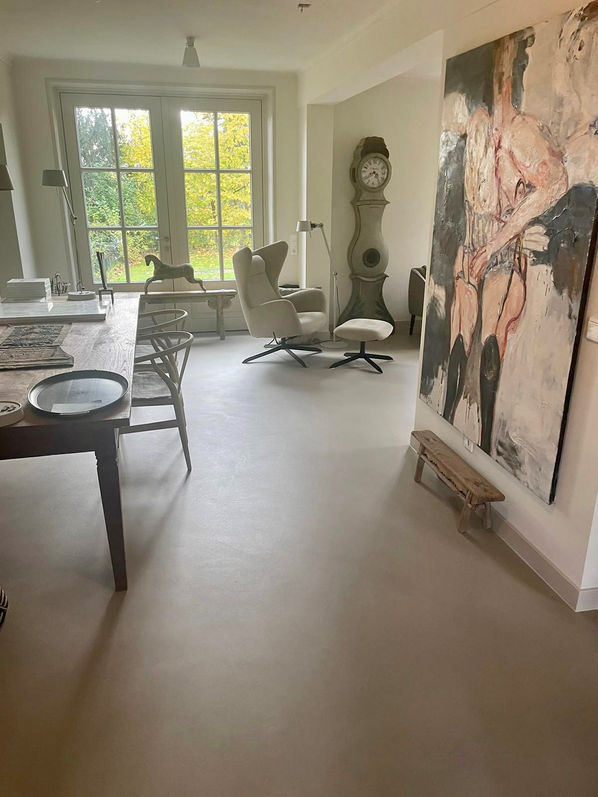 Lavasteen gietvloer Bergharen